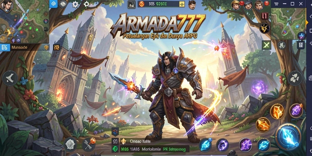 Gameplay seru di dunia fantasi ARPG yang mendebarkan.
