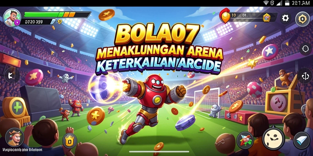 Tampilan menarik dari gameplay BOLA07 yang menantang.