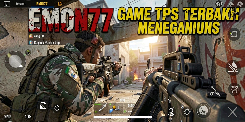 Tampilan gameplay seru dengan strategi tempur yang mendebarkan.