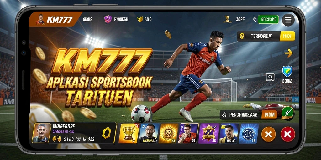 Tampilan gameplay KM777 yang menarik dan interaktif saat bertaruh.