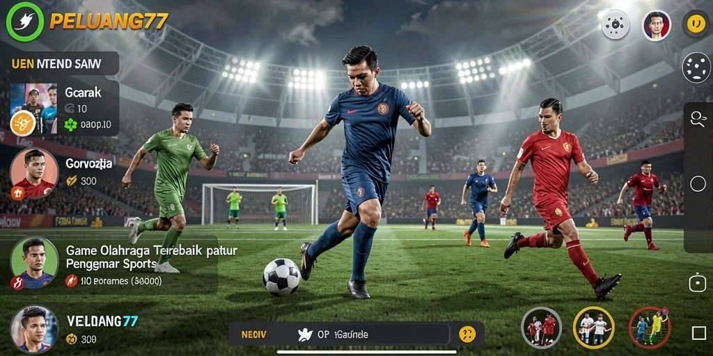 Gameplay seru dan interaktif dalam PELUANG77.