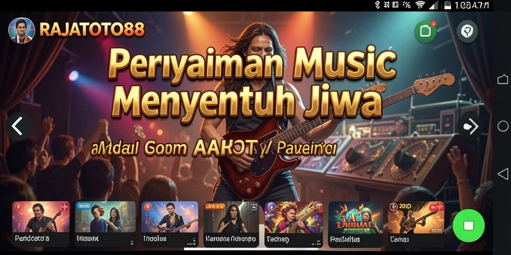 Tampilan menarik dari gameplay RAJATOTO88 yang penuh warna.
