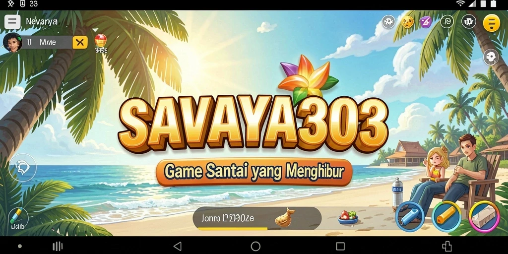 Gameplay santai dengan grafis cerah di SAVAYA303.